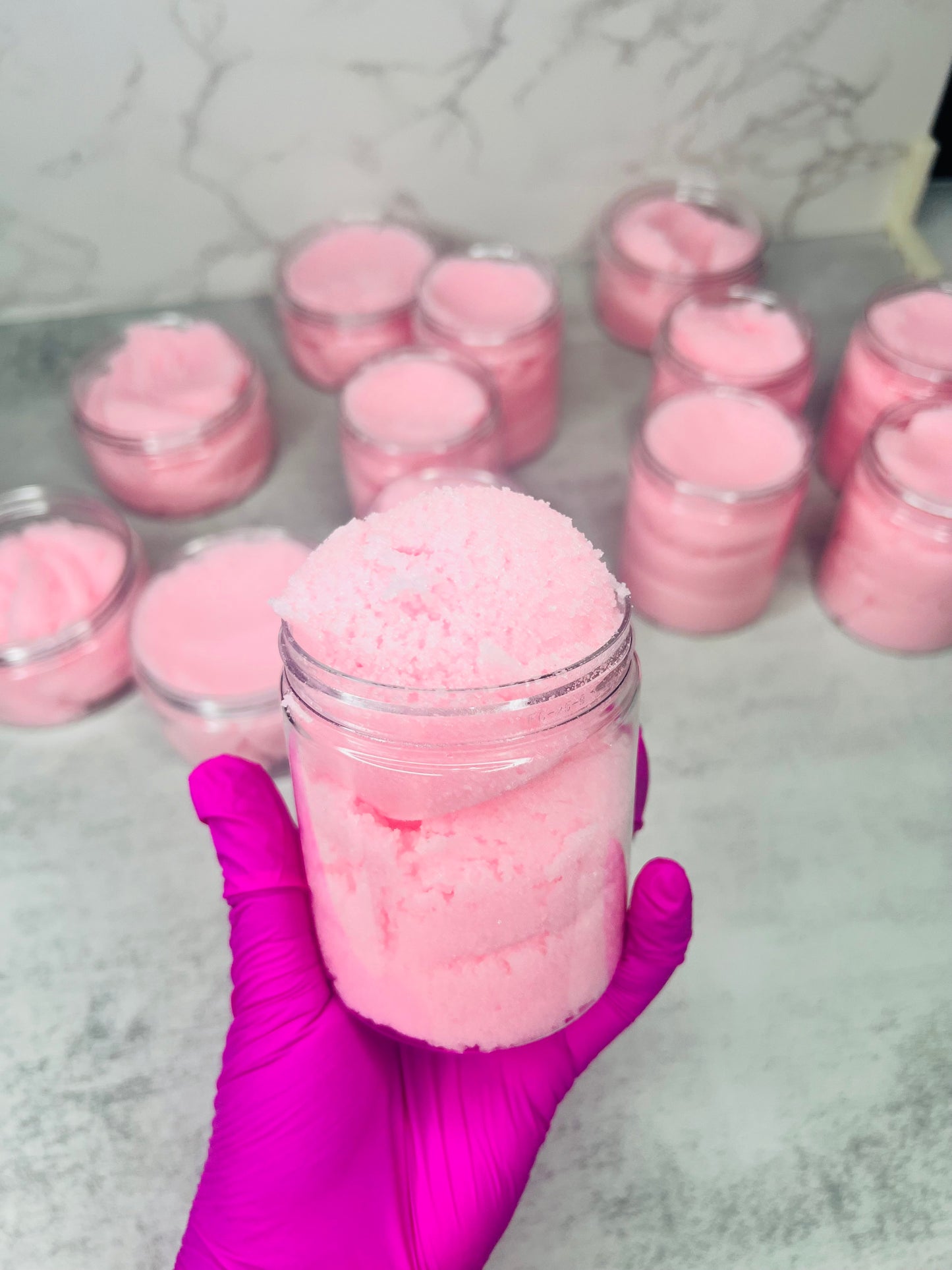 Pink Sugar Foaming body scrub