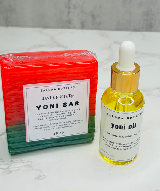 Yoni oil & yoni bar